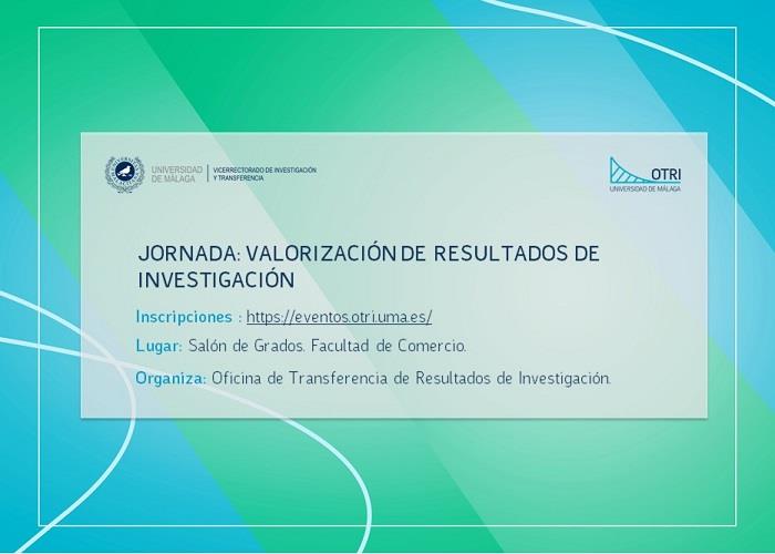 Jornada: Valorización de Resultados de Investigación 