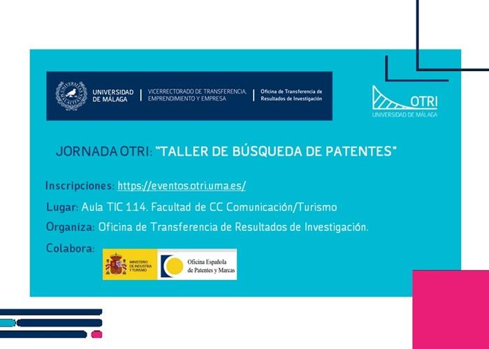 Taller de b&uacute;squeda de patentes 